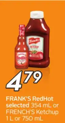 Sobeys FRANK'S RedHot offer