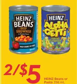 Sobeys HEINZ Beans or Pasta offer