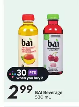 Sobeys BAI Beverage offer