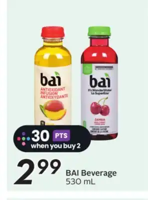 Sobeys BAI Beverage offer