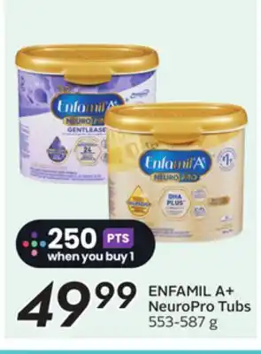 Sobeys ENFAMIL A+ NeuroPro Tubs offer