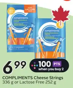 Sobeys COMPLIMENTS Cheese Strings offer