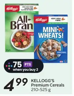 Sobeys KELLOGG'S Premium Cereals offer