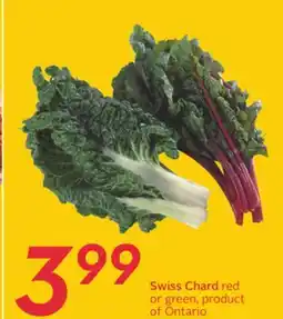 Sobeys Swiss Chard offer
