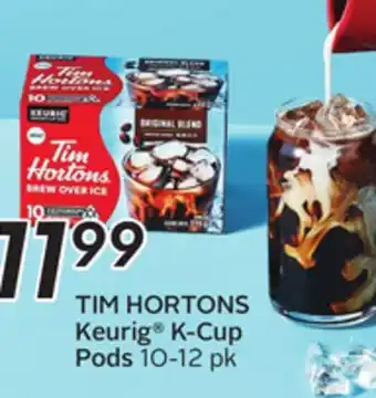 Sobeys TIM HORTONS Keurig K-Cup Pods offer