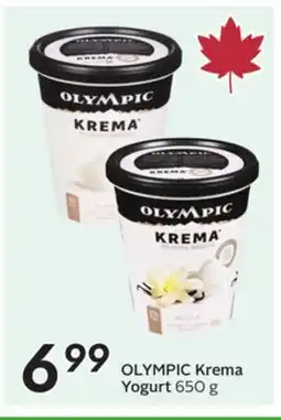 Sobeys OLYMPIC Krema Yogurt offer