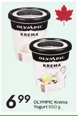 Sobeys OLYMPIC Krema Yogurt offer