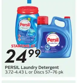 Sobeys PERSIL Laundry Detergent offer