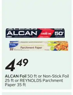 Sobeys ALCAN Foil offer