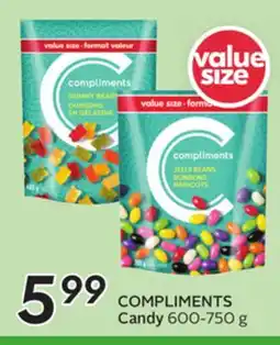 Sobeys COMPLIMENTS Candy offer