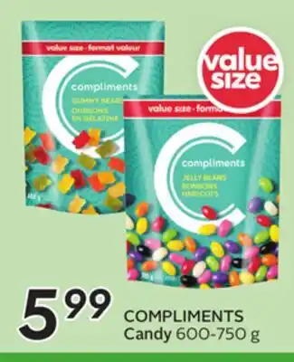 Sobeys COMPLIMENTS Candy offer