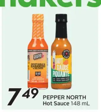 Sobeys PEPPER NORTH Hot Sauce offer