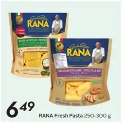 Sobeys RANA Fresh Pasta offer