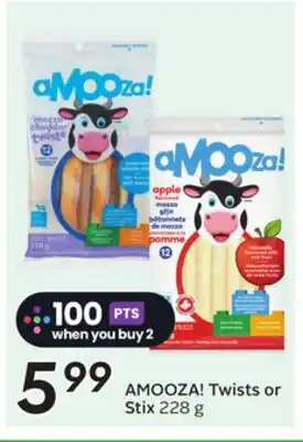 Sobeys AMOOZA! Twists or Stix offer