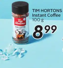 Sobeys TIM HORTONS Instant Coffee offer