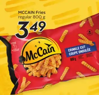 Sobeys MCCAIN Fries regular offer
