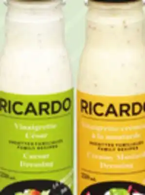 Sobeys RICARDO Assorted Dressings offer