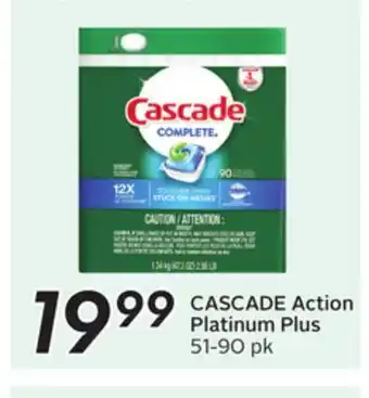 Sobeys CASCADE Action Platinum Plus offer