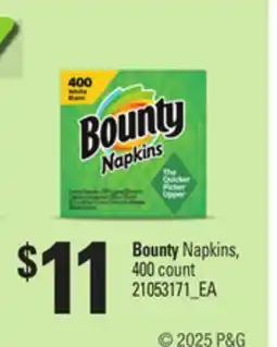 Loblaws BOUNTY NAPKINS, 400 COUNT offer