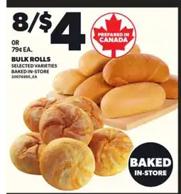 Loblaws BULK ROLLS offer