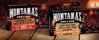 Loblaws MONTANA'S PORK BACK RIBS, 650G offer