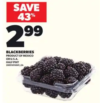 Loblaws BLACKBERRIES offer