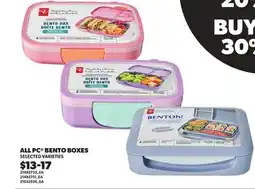 Loblaws ALL PC BENTO BOXES offer
