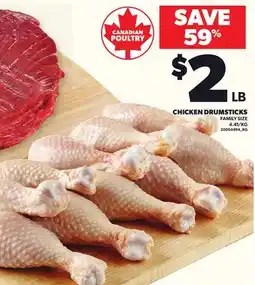 Loblaws CHICKEN DRUMSTICKS offer