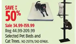 Canadian Tire Petco Selected Pet Beds and Cat Trees offer