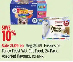 Canadian Tire Fancy Feast Wet Cat Food offer