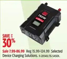 Canadian Tire Selected Device Charging Solutions offer