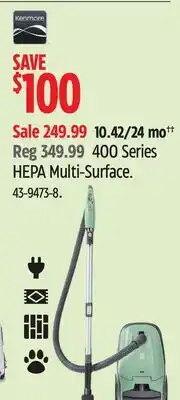 Canadian Tire Kenmore HEPA Multi-Surface offer