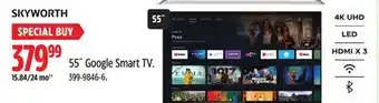 Canadian Tire 55˝ Google Smart TV offer