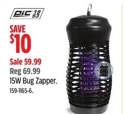 Canadian Tire PIC 15W Bug Zapper offer