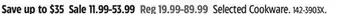 Canadian Tire Selected Cookware offer