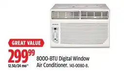 Canadian Tire Noma 8000-BTU Digital Window Air Conditioner offer