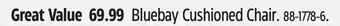 Canadian Tire For Living Bluebay Cushioned Chair offer