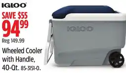 Canadian Tire Wheeled Cooler offer