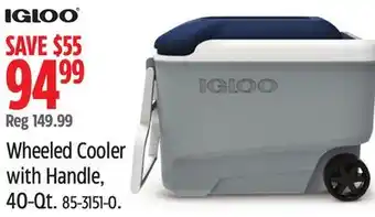 Canadian Tire Wheeled Cooler offer