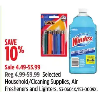 Canadian Tire Selected Household/Cleaning Supplies, Air Fresheners and Lighters offer