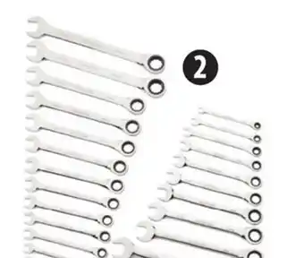 Canadian Tire 24-Pc Ratcheting Wrench Set. SAE & Metric offer