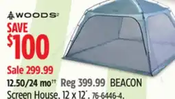 Canadian Tire Woods BEACON Screen House offer