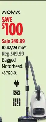 Canadian Tire Noma Bagged Motorhead offer