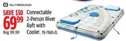 Canadian Tire Outbound Connectable 2-Person River Raft with Cooler offer