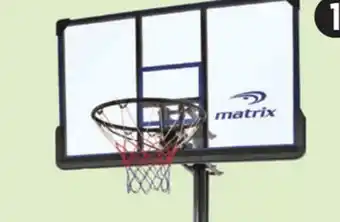 Canadian Tire Matrix 48˝ Portable Adjustable Basketball offer