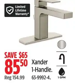 Canadian Tire Xander 1-Handle offer