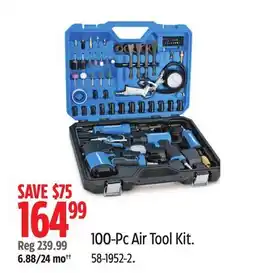 Canadian Tire 100-Pc Air Tool Kit offer