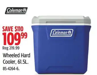 Canadian Tire Wheeled Hard Cooler offer