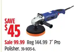 Canadian Tire 7˝ Pro Polisher offer