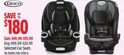 Canadian Tire Graco Selected Car Seats offer